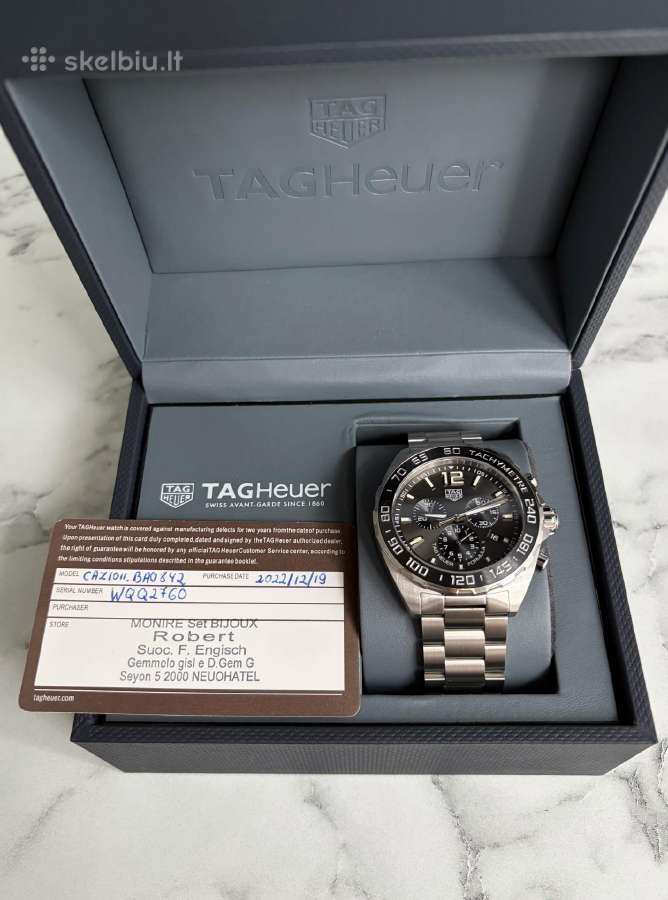 Tag Heuer Formula 1 Chronograph - nuotraukos Nr. 9