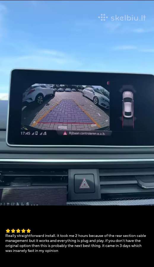 Galinio vaizdo kamera mqb platformai. VW, audi, sk - nuotraukos Nr. 5