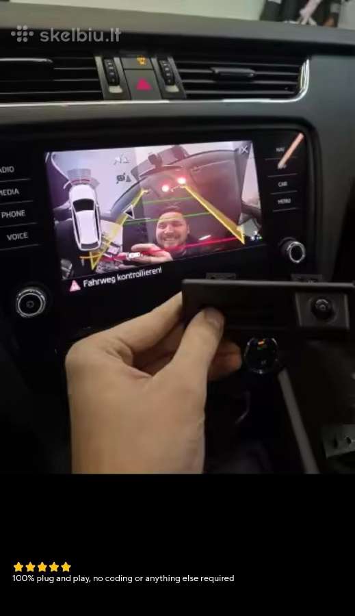 Galinio vaizdo kamera mqb platformai. VW, audi, sk - nuotraukos Nr. 7