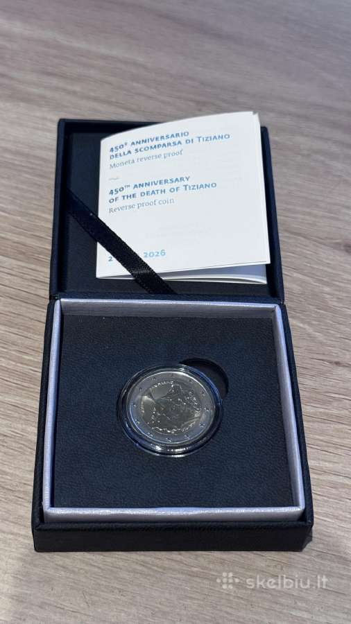 San Marinas Reverse Proof 2026 - nuotraukos Nr. 2