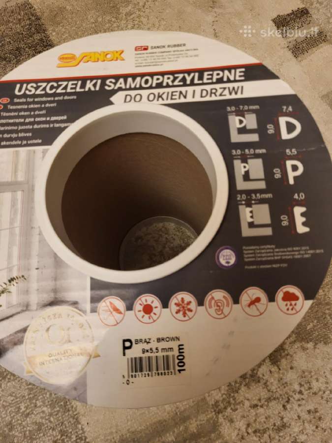 Limpanti sandarinimo juostelė "P" formos - nuotraukos Nr. 2