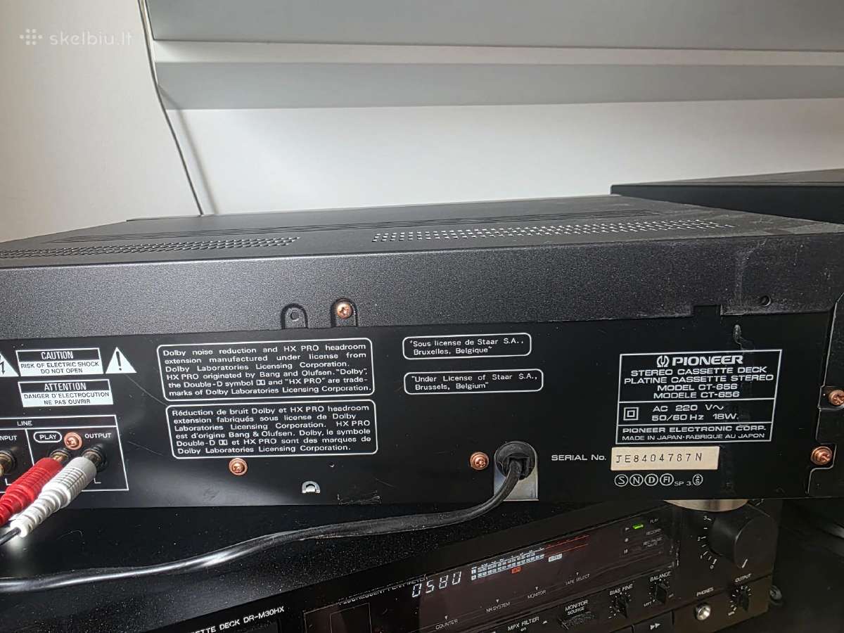 Parduodu deką Pioneer 3 Head - nuotraukos Nr. 4