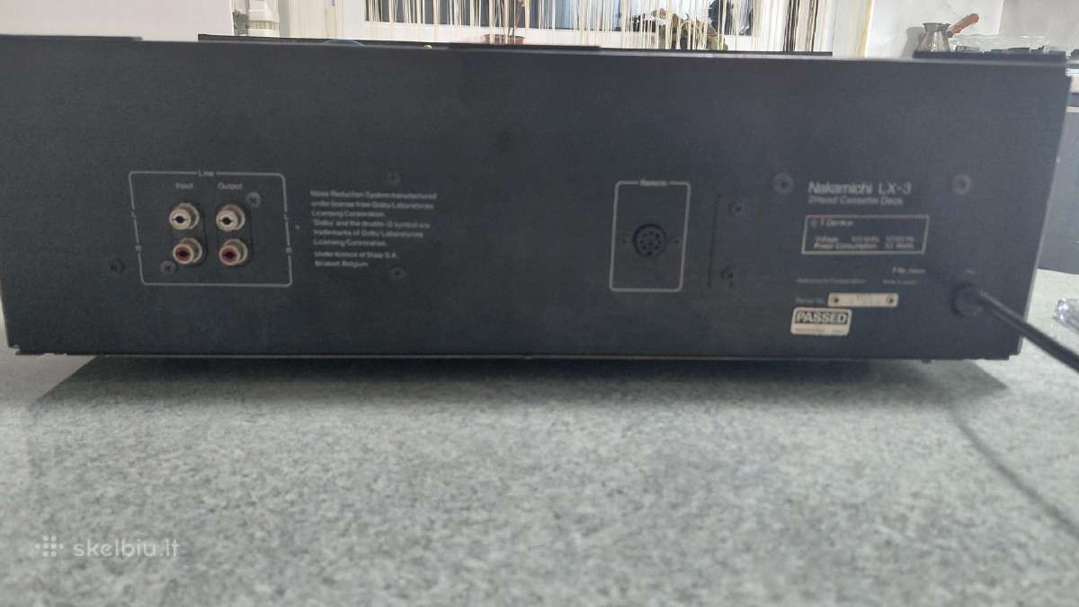 Nakamichi Lx-3 - nuotraukos Nr. 2
