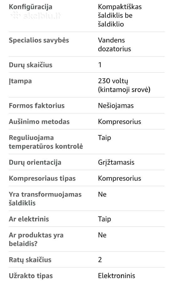 Automobilinis šaldytuvas,35l - nuotraukos Nr. 9