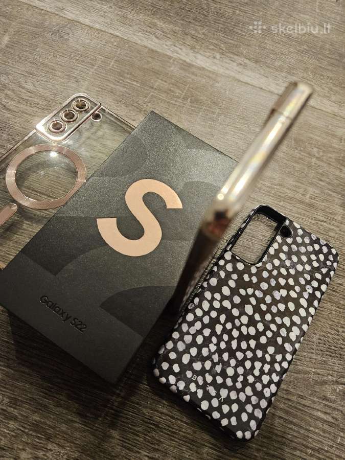 Samsung Galaxy S22 256gb Pink Gold (Ideali būklė) - nuotraukos Nr. 4