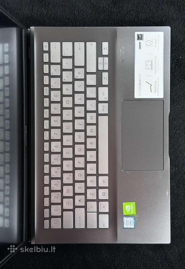 Asus vivobook i7 500ssd 8ram mx250 - nuotraukos Nr. 9