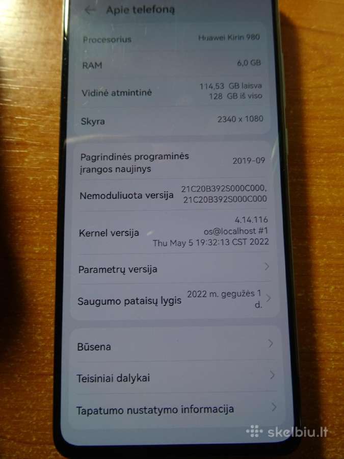 Parduodu Huawei P30 128 GB + priedą - nuotraukos Nr. 5