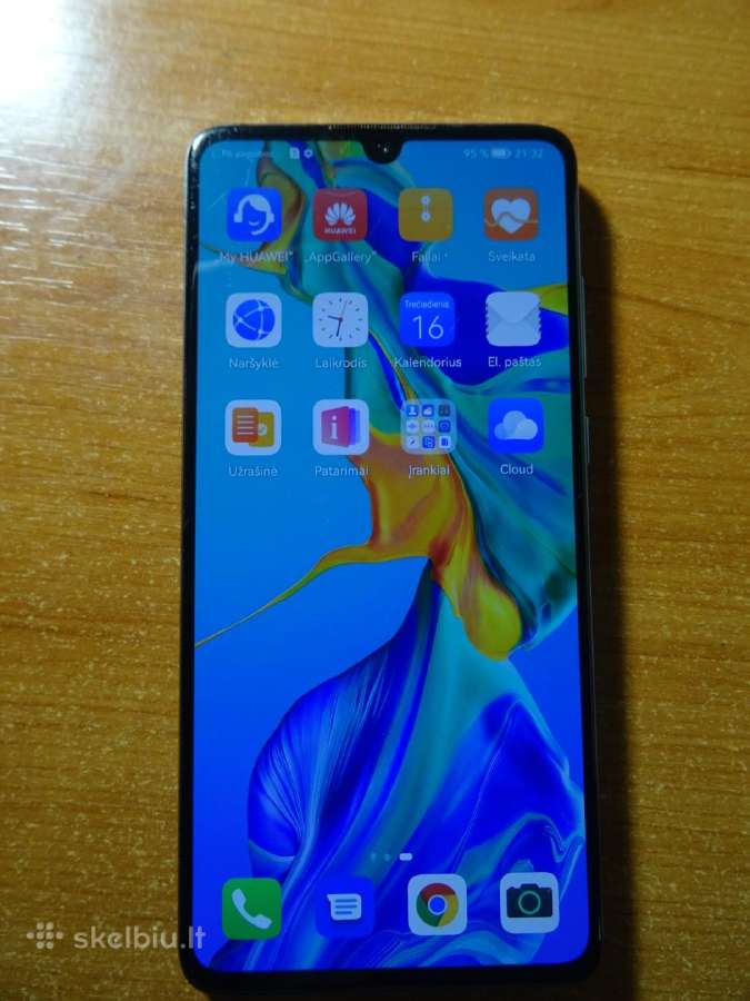 Parduodu Huawei P30 128 GB + priedą - nuotraukos Nr. 2