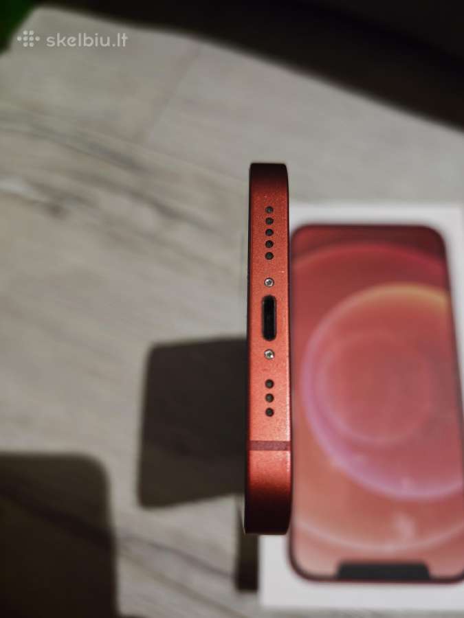 iPhone 12 256gb Red - nuotraukos Nr. 4