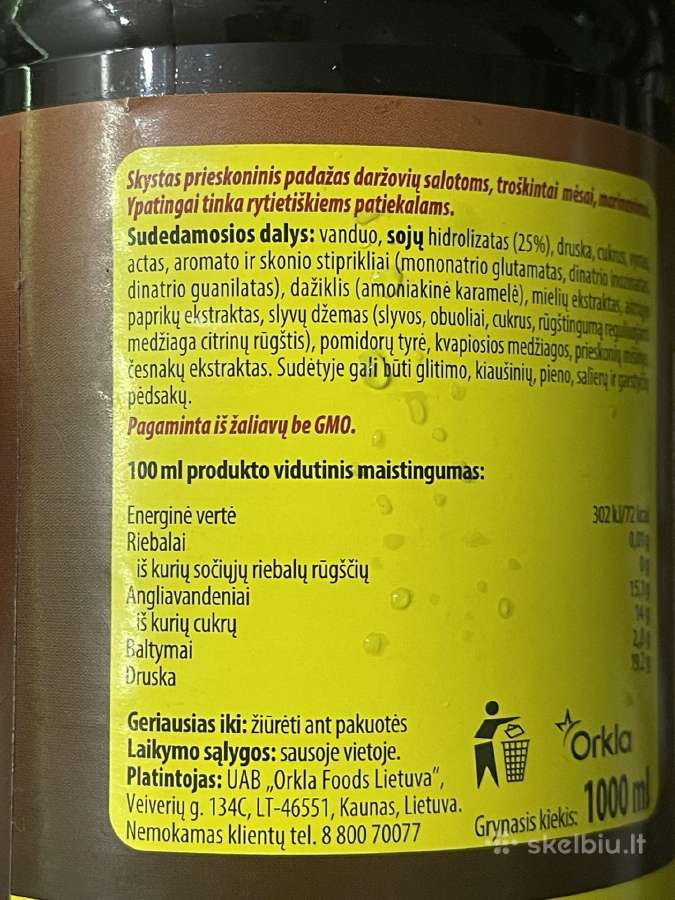 Sojų padažas - nuotraukos Nr. 4
