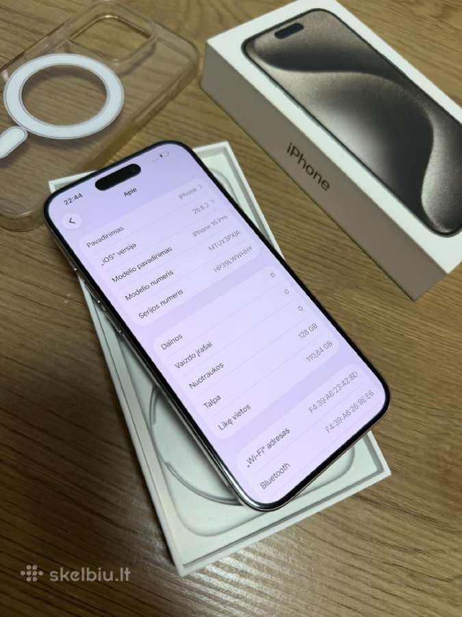 iPhone 15 Pro - nuotraukos Nr. 5