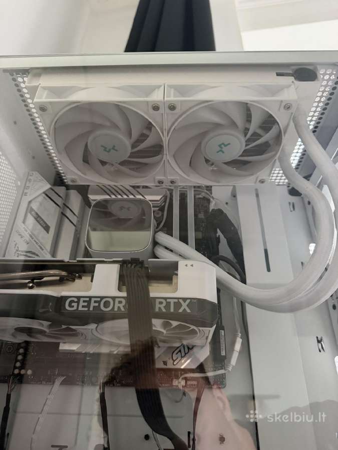Baltas gaming pc - nuotraukos Nr. 3