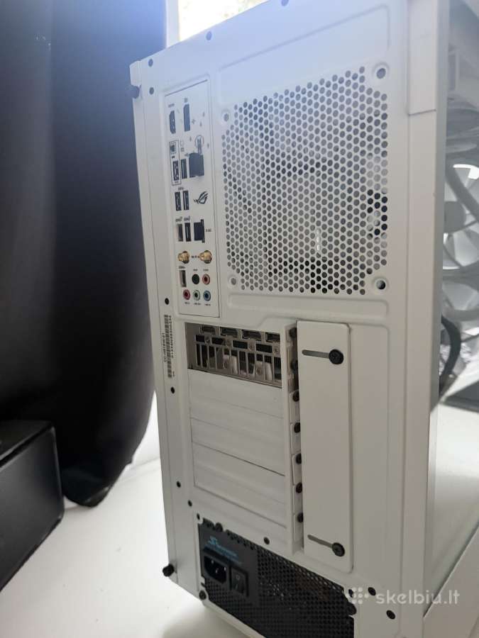 Baltas gaming pc - nuotraukos Nr. 4