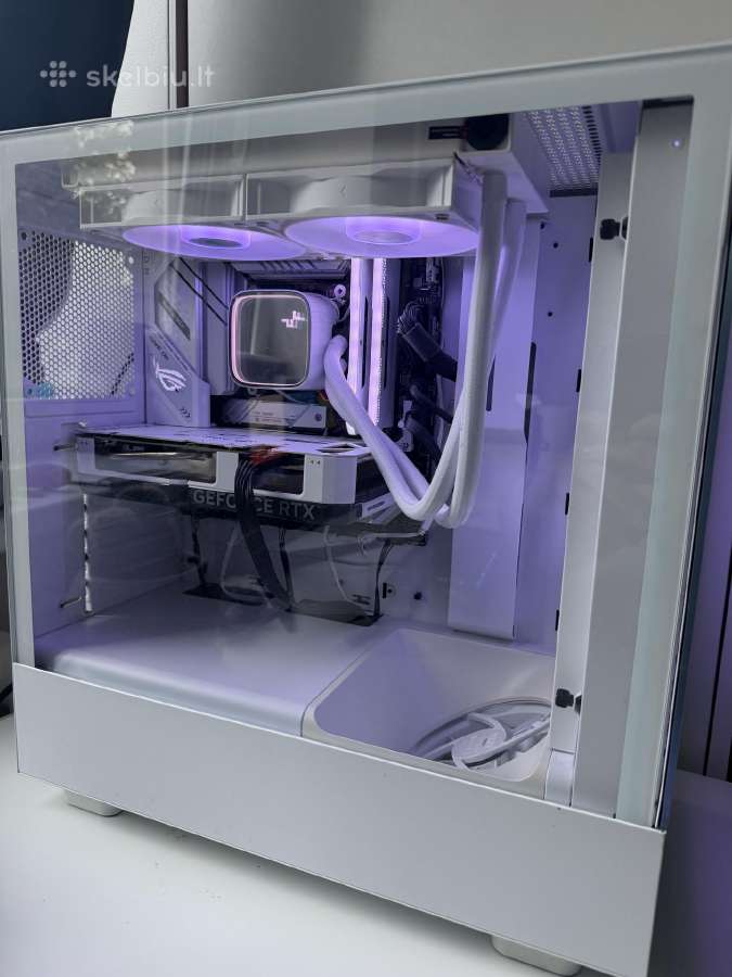 Baltas gaming pc - nuotraukos Nr. 5