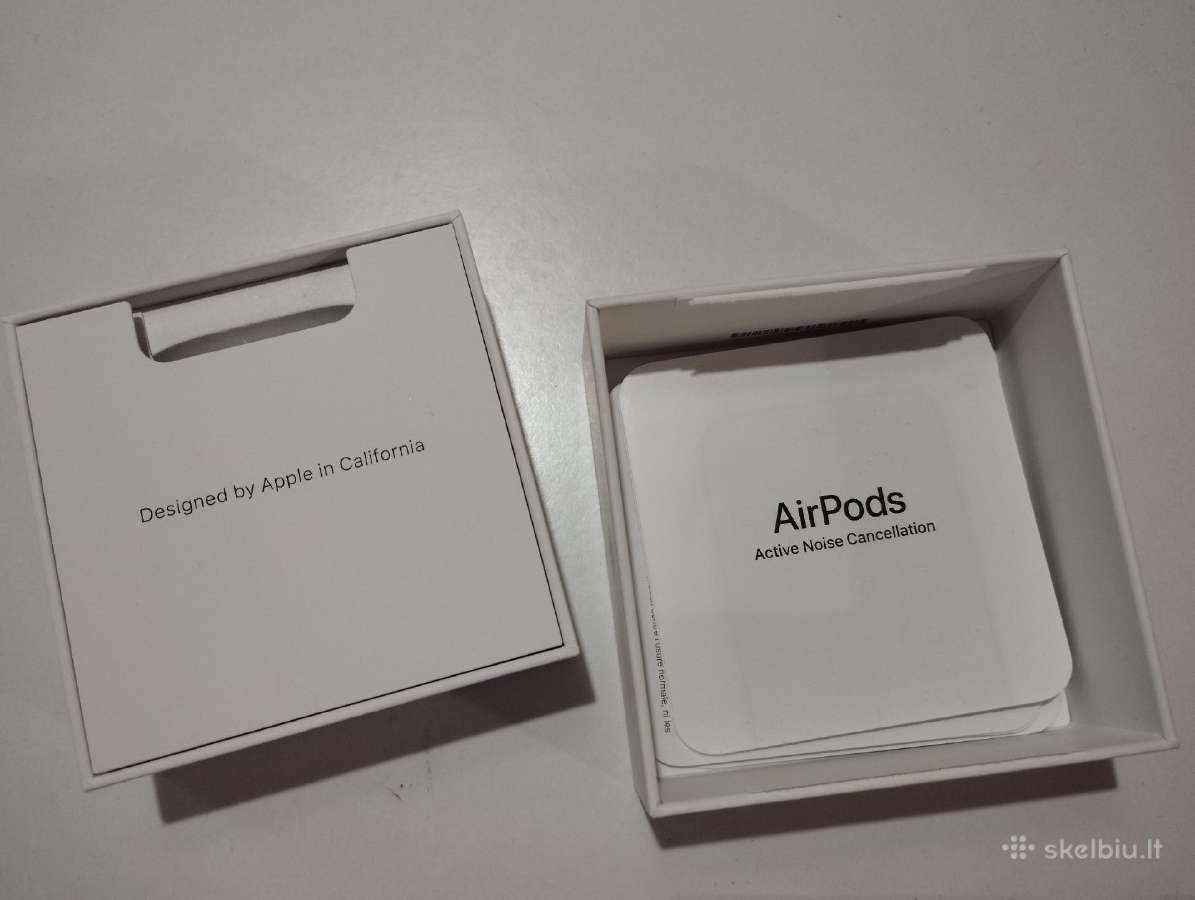 Airpods 4, kaip nauji, su dėžute ir kt. - nuotraukos Nr. 3