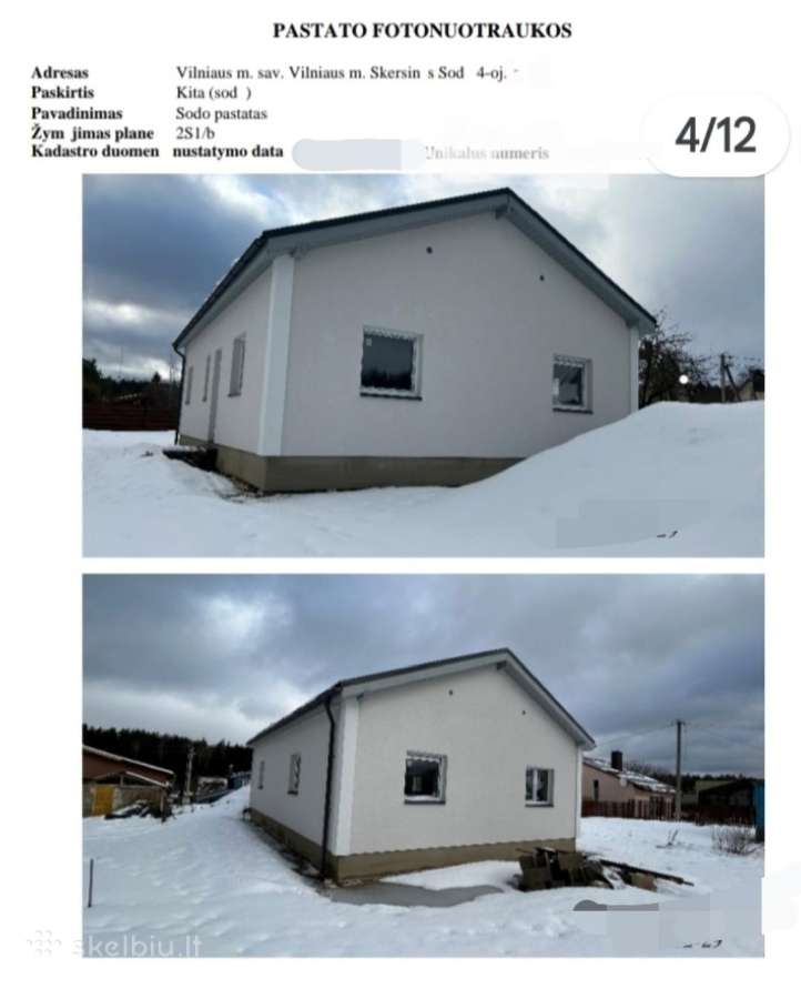 80m2 4k.namas Santariškėse 6arai Nauja statyba - nuotraukos Nr. 10