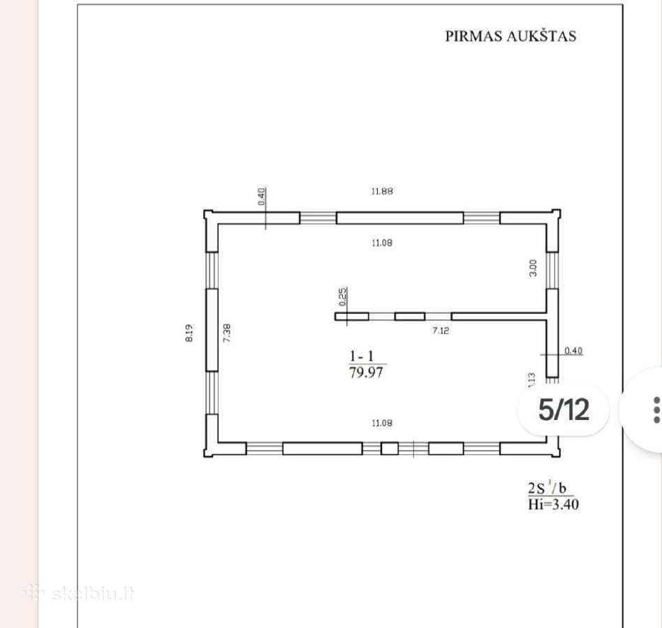 80m2 4k.namas Santariškėse 6arai Nauja statyba - nuotraukos Nr. 11