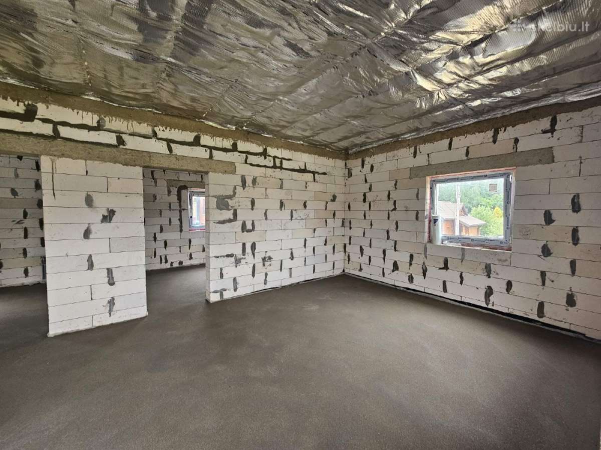 80m2 4k.namas Santariškėse 6arai Nauja statyba - nuotraukos Nr. 12