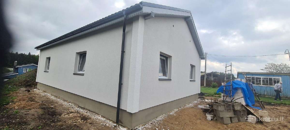 80m2 4k.namas Santariškėse 6arai Nauja statyba - nuotraukos Nr. 14