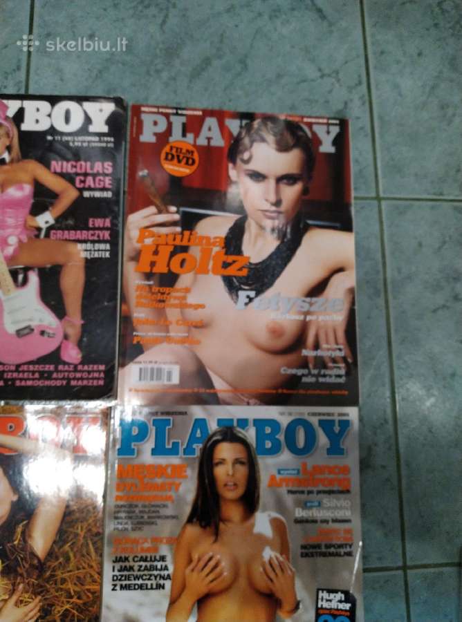 Playboy zurnalai Lenkija 6vnt - nuotraukos Nr. 7