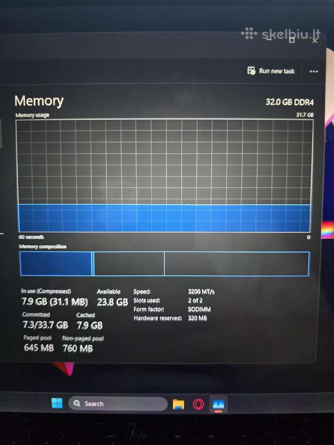 Naudotas Hp Elitebook x360 830 G8 - nuotraukos Nr. 12
