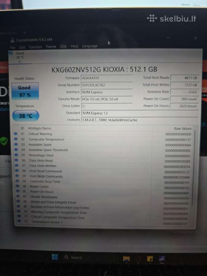 Naudotas Hp Elitebook x360 830 G8 - nuotraukos Nr. 14
