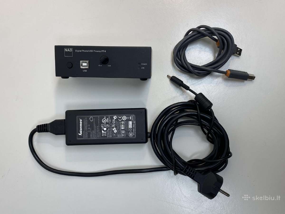 Nad Pp 4 Phono / Usb Preamp fonokorektorius - nuotraukos Nr. 2