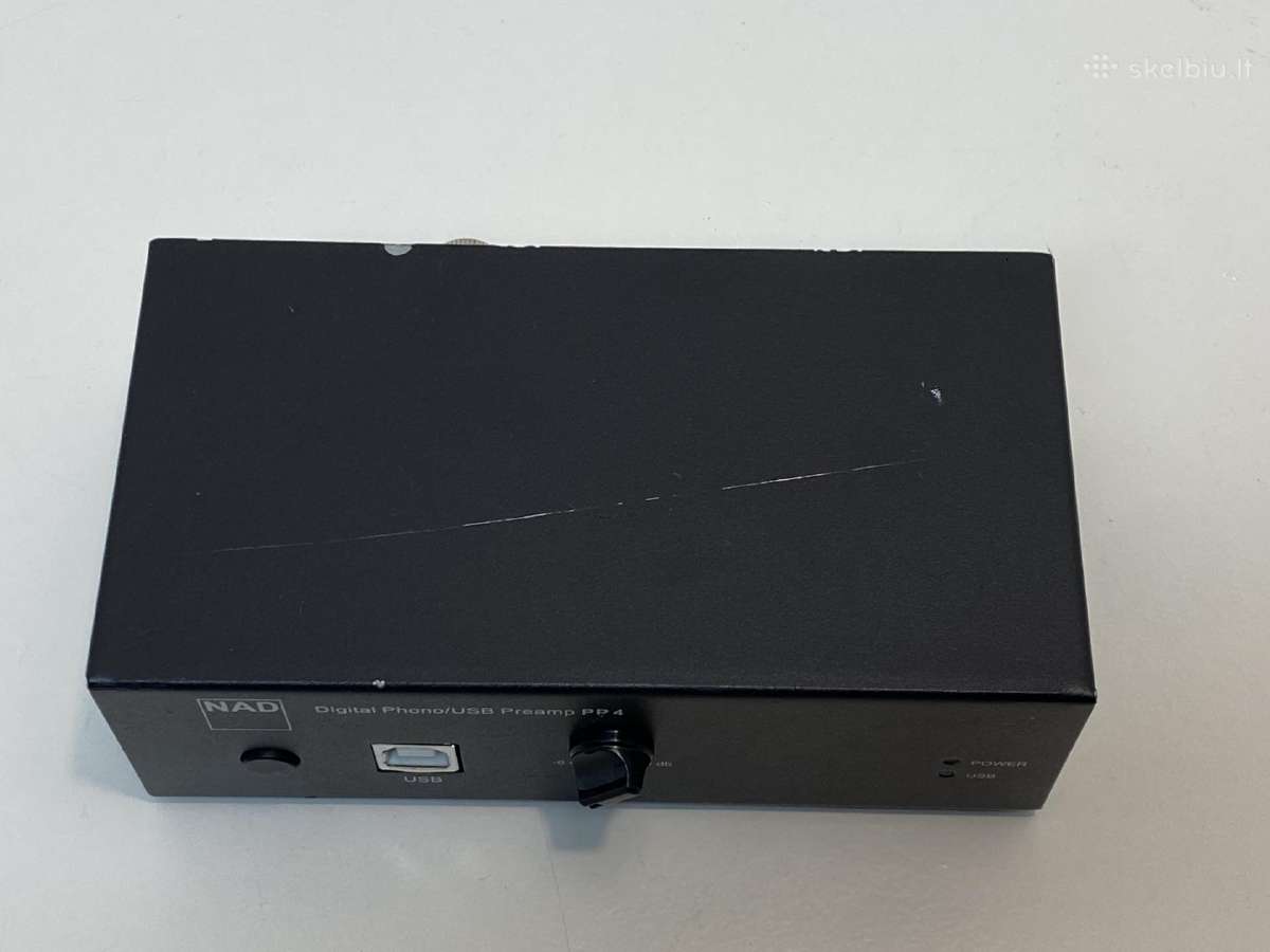 Nad Pp 4 Phono / Usb Preamp fonokorektorius - nuotraukos Nr. 8