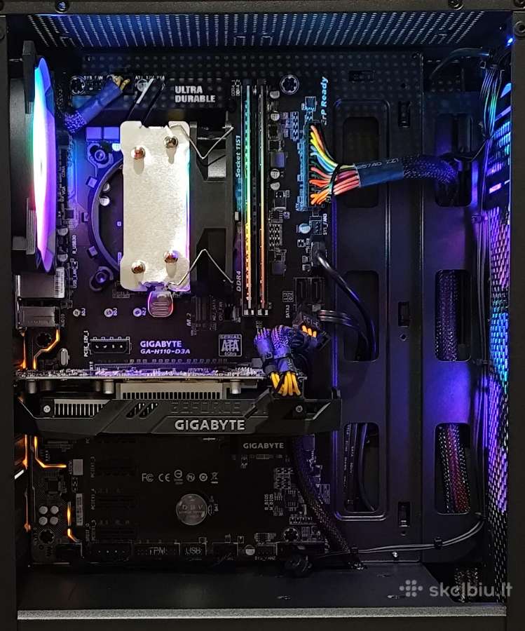 Žaidimų kompiuteris su i5/SSD/16gb/1650 4gb - nuotraukos Nr. 5