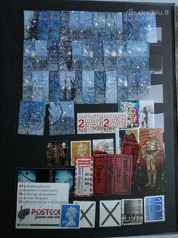 Įvairūs 3->pasaulio pašto ženklai ->World stamps<- - nuotraukos Nr. 2