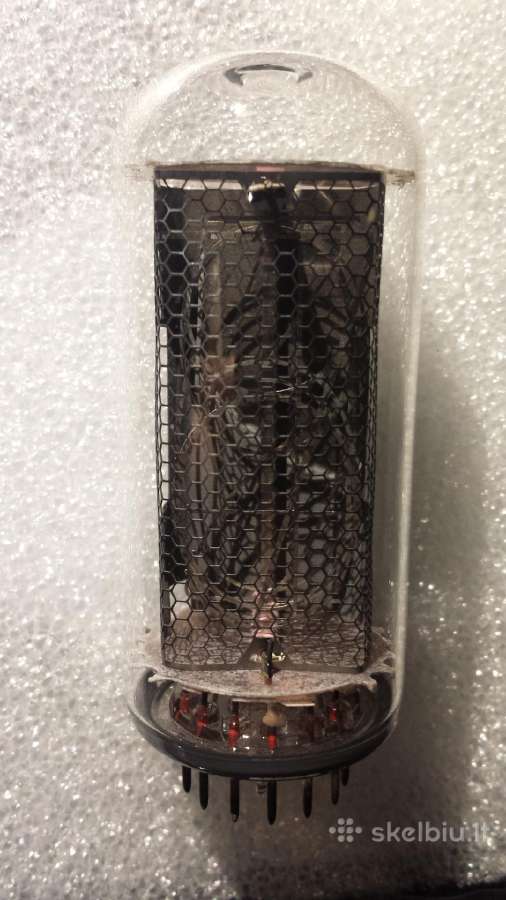 Legendiniai Nixie indikatoriai In-18 (ин-18) 6 vnt - nuotraukos Nr. 2