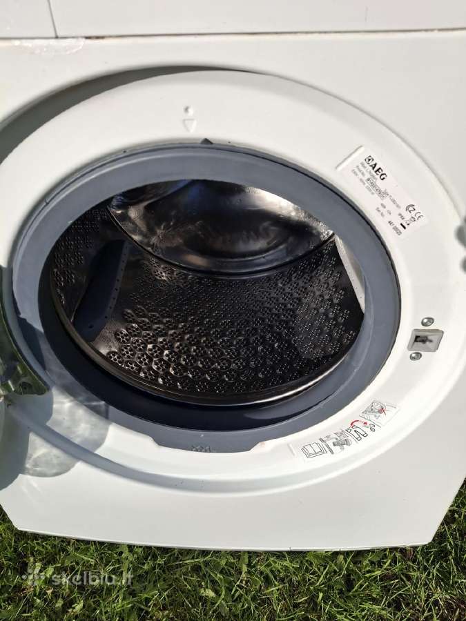 Aeg Protex 8kg mažai naudota su garų funkcija - nuotraukos Nr. 3