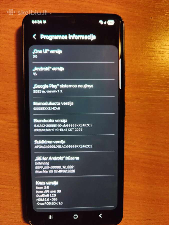 Samsung S21 ultra 5G, 16/512 - nuotraukos Nr. 5