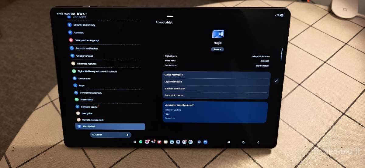 Galaxy Tab S10 Ultra 256 GB / 12 GB RAM - nuotraukos Nr. 2