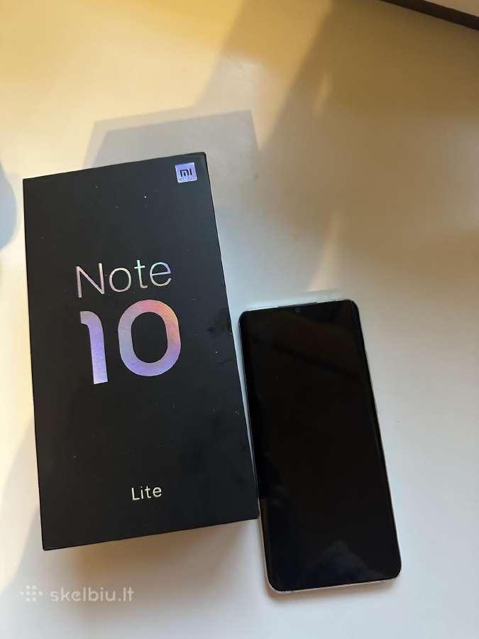 Xiaomi Note 10 Lite telefonas - nuotraukos Nr. 2