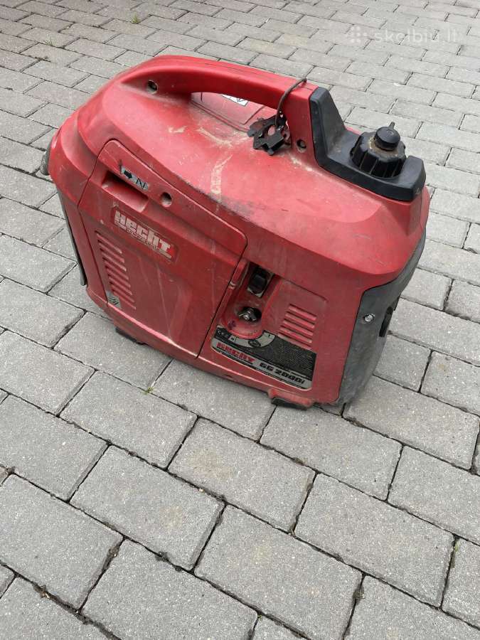 Hecht Gg2000i generatorius - nuotraukos Nr. 2