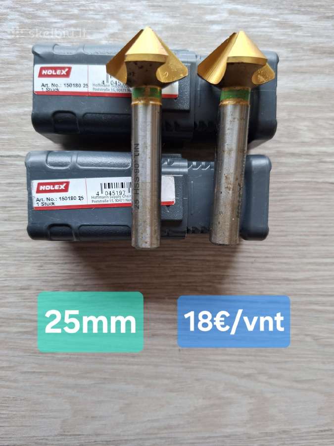 Holex kūginiai gilintuvai. - nuotraukos Nr. 8