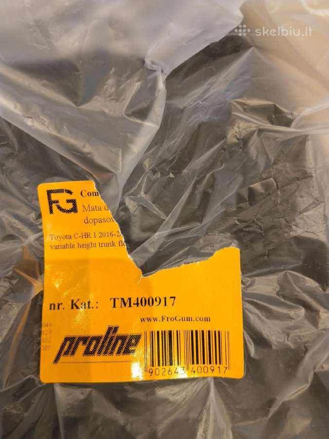 Toyota Ch-r bagazines guminis kilimelis - nuotraukos Nr. 4