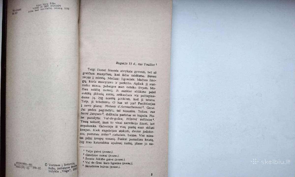 Rilke. Duino elegijos. Maltės Lauridso Brigės užra - nuotraukos Nr. 11