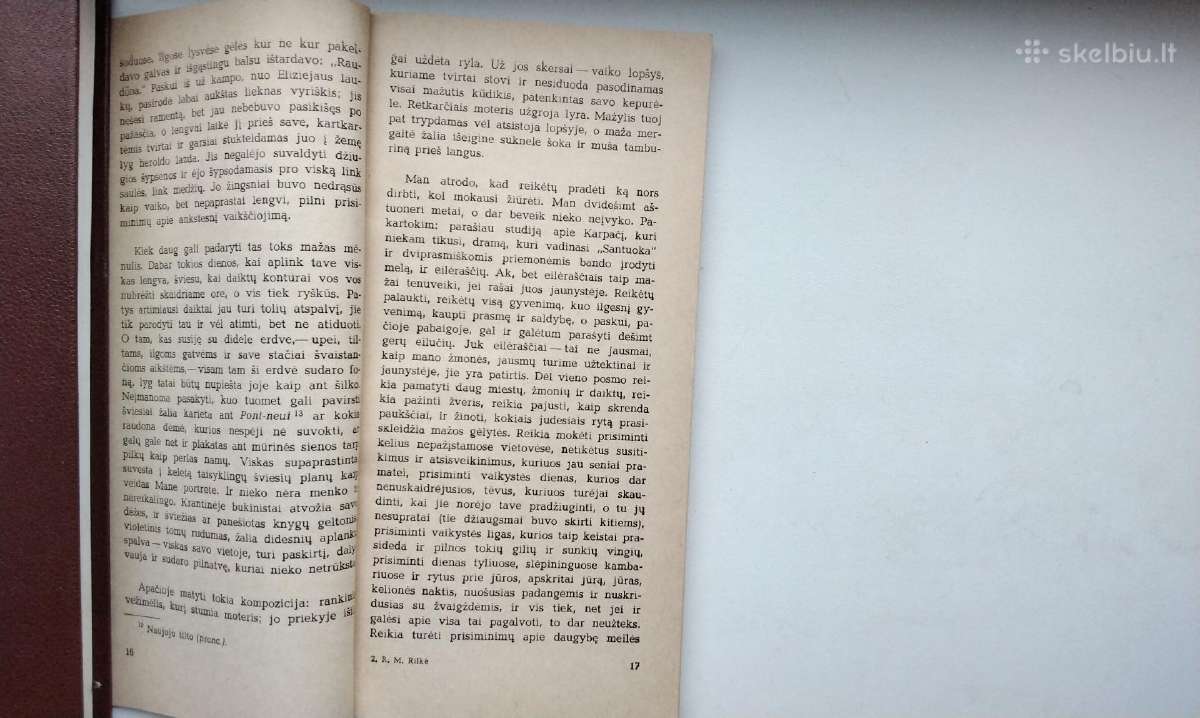 Rilke. Duino elegijos. Maltės Lauridso Brigės užra - nuotraukos Nr. 12