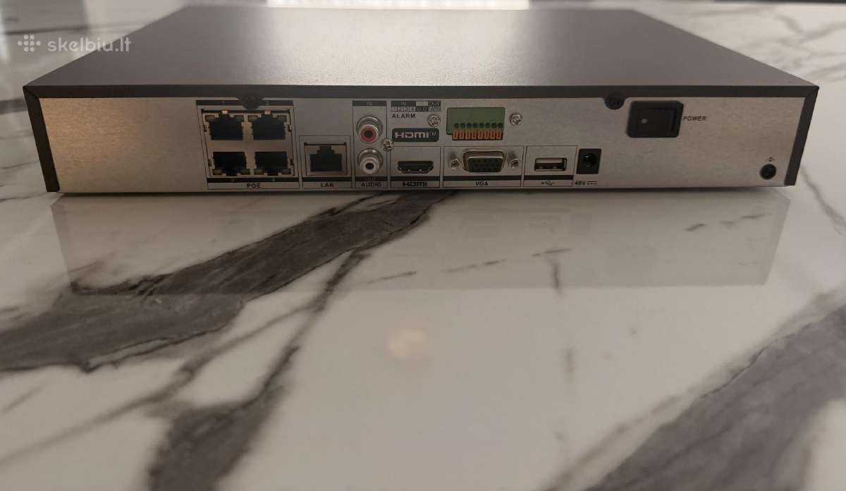 Hikvision DS-7604nxi-k1/4p(d) + 2tb HDD - nuotraukos Nr. 3