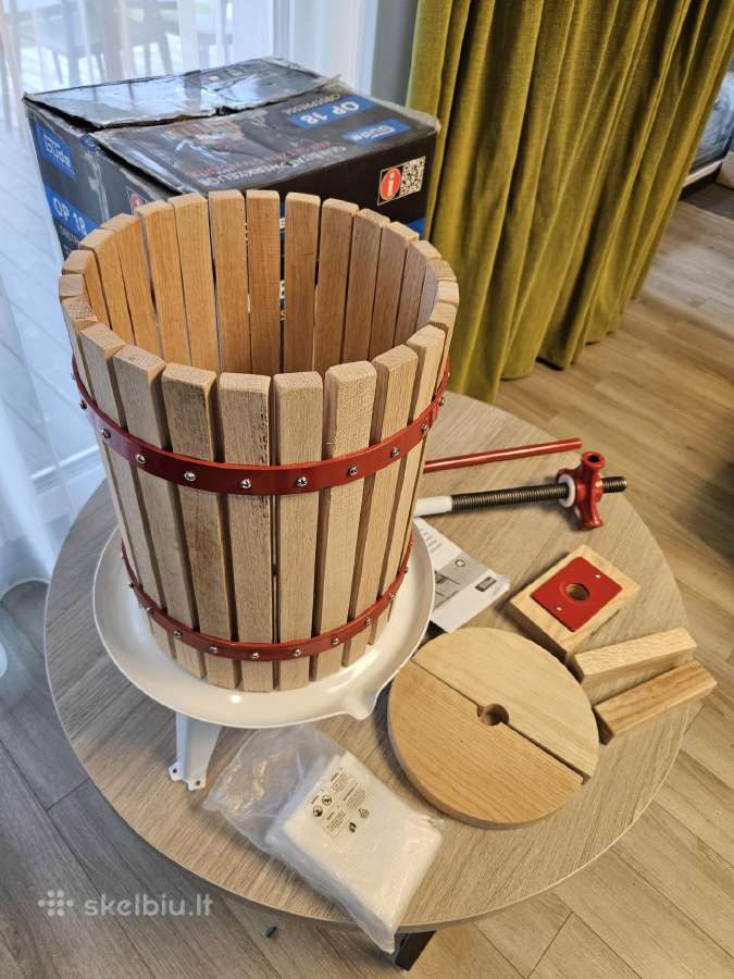 Obuolių sulčių spaudimo presas 18l - nuotraukos Nr. 4