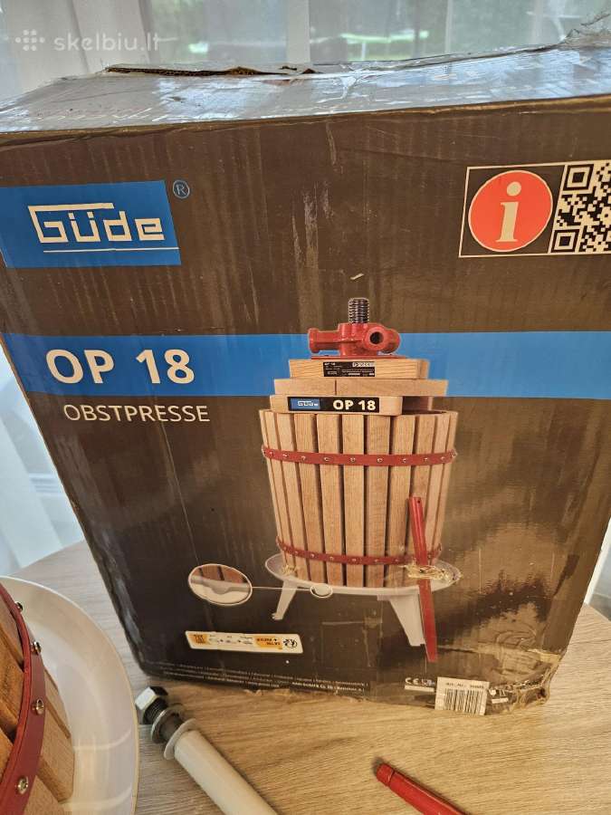 Obuolių sulčių spaudimo presas 18l - nuotraukos Nr. 5