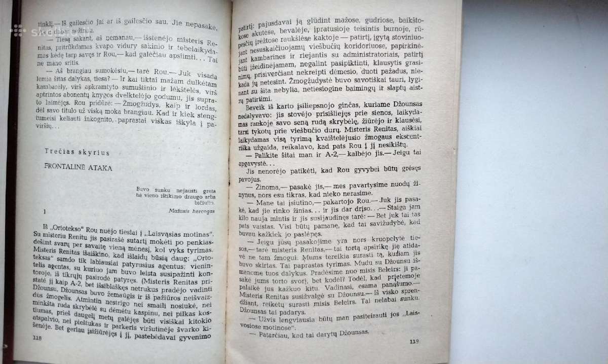 Pabaisa tamsoje. Baimės ministerija. Antikvaro pas - nuotraukos Nr. 10