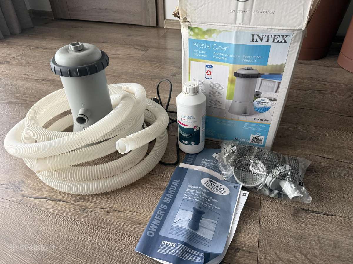 Intex baseino Krystal Clear Model 604 / 2860 - nuotraukos Nr. 2