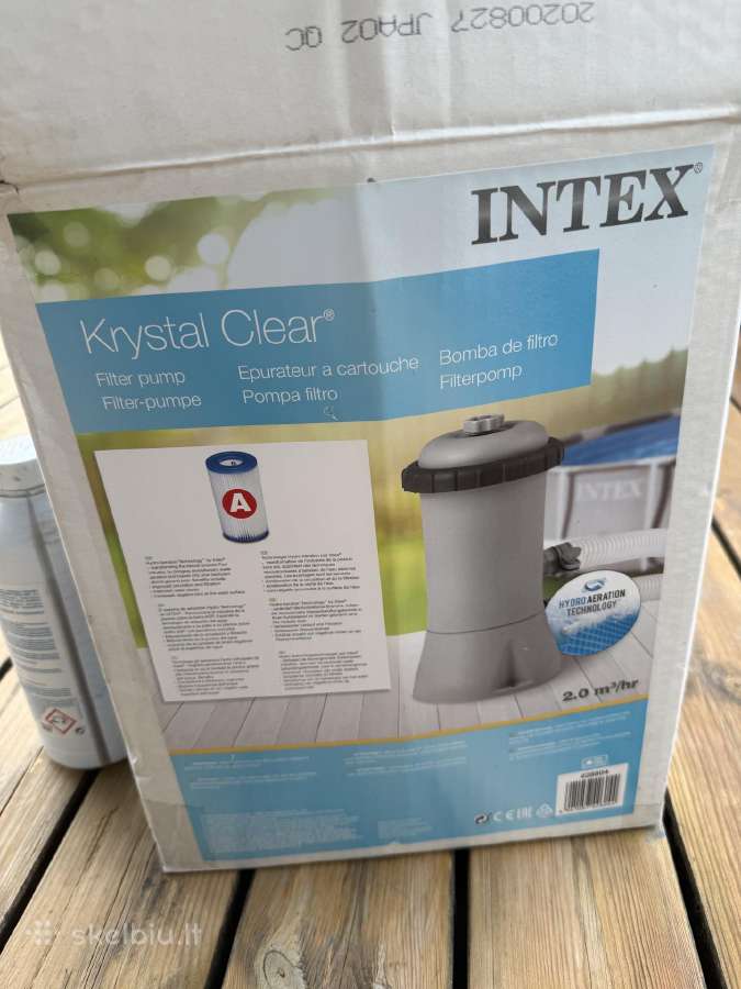 Intex baseino Krystal Clear Model 604 / 2860 - nuotraukos Nr. 6