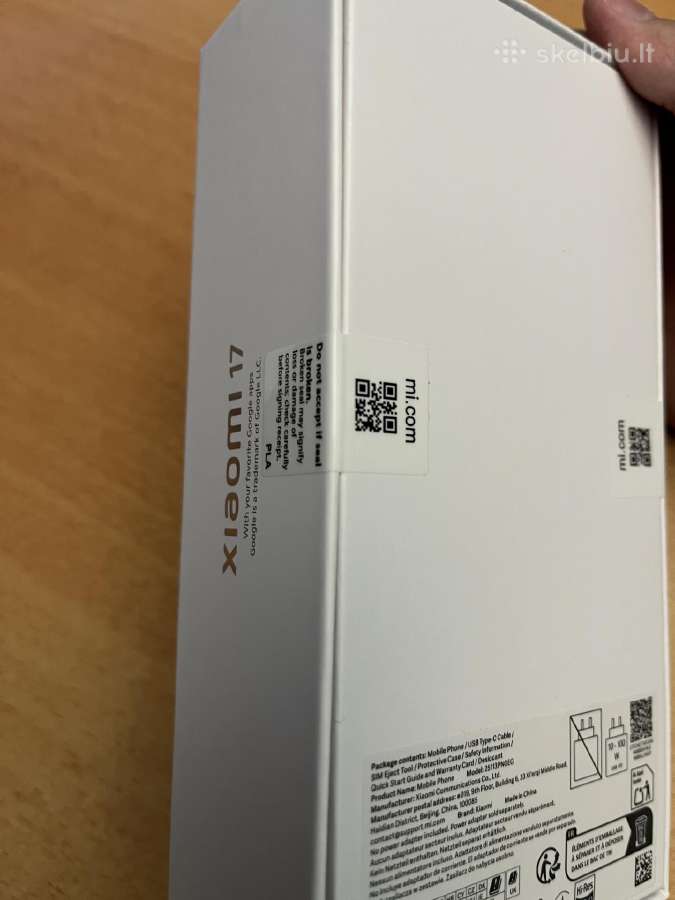 Naujas Xiaomi 17 Black 12gb RAM 256gb Rom - nuotraukos Nr. 4