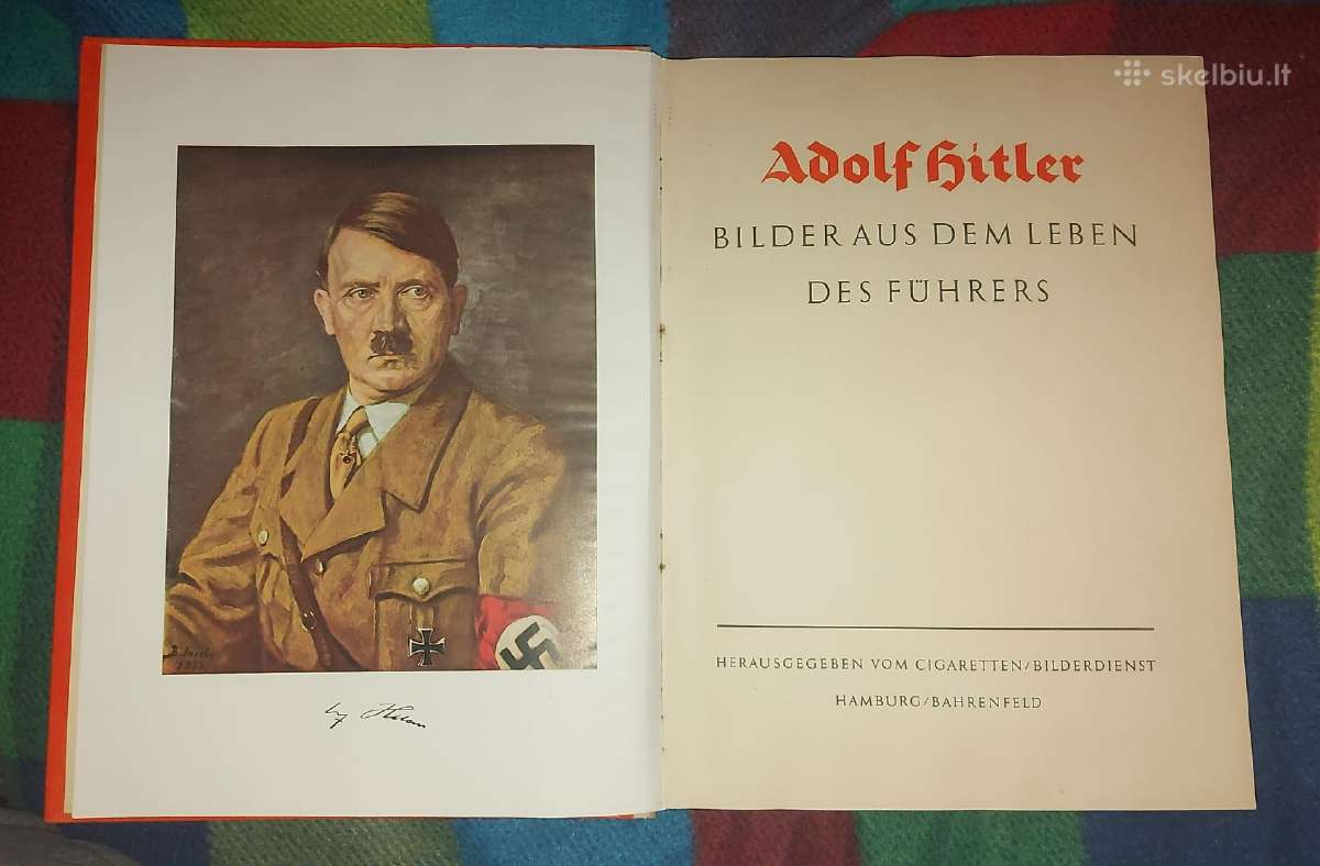 1935m propagandinė knyga Adolf Hitler su daug foto - nuotraukos Nr. 3