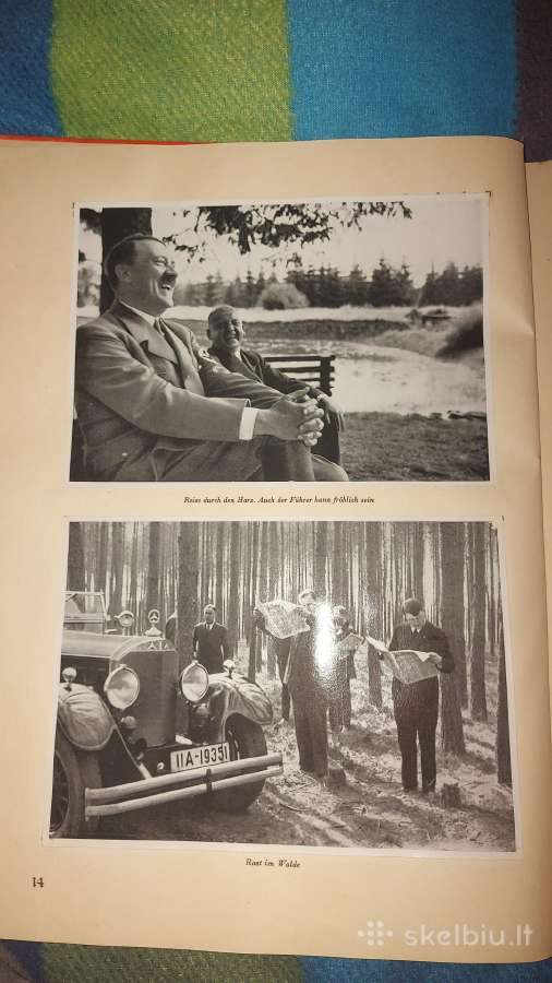 1935m propagandinė knyga Adolf Hitler su daug foto - nuotraukos Nr. 7