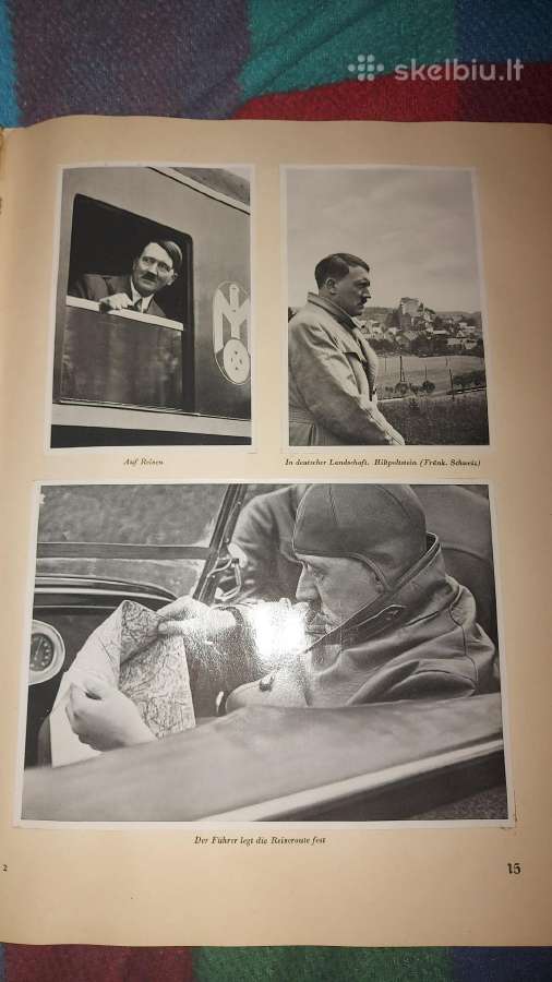 1935m propagandinė knyga Adolf Hitler su daug foto - nuotraukos Nr. 8